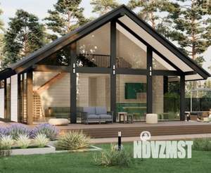 Коттедж 90м², 1-этажный, участок 10 сот.