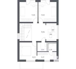 Дом 151м², 2-этажный, участок 7 сот.