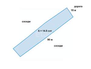 Дом 66м², 2-этажный, участок 15 сот.