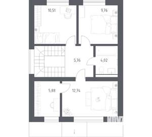 Дом 117м², 2-этажный, участок 6 сот.