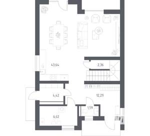 Дом 162м², 2-этажный, участок 7 сот.
