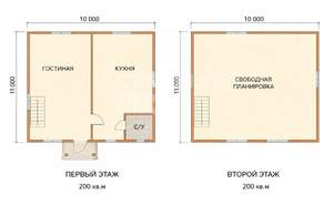Дом 200м², 2-этажный, участок 8 сот.