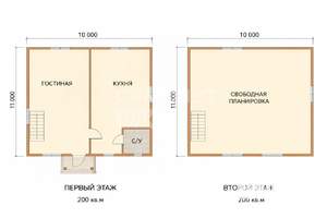 Дом 200м², 2-этажный, участок 8 сот.
