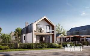 Дом 129м², 2-этажный, участок 6 сот.