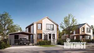 Дом 117м&sup2;, 2-этажный, участок 6 сот.  