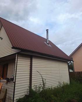 Дом 49м², 2-этажный, участок 8 сот.  