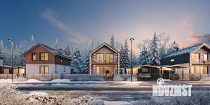 Дом 131м&sup2;, 2-этажный, участок 6 сот.  