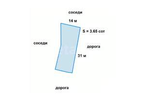 Дом 83м², 1-этажный, участок 4 сот.  