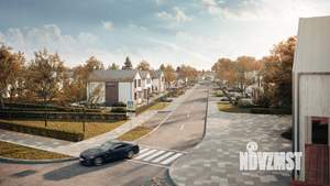 Дом 131м&sup2;, 2-этажный, участок 6 сот.  