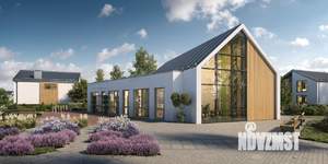 Дом 117м&sup2;, 2-этажный, участок 6 сот.  