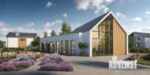 Дом 129м&sup2;, 2-этажный, участок 6 сот.  