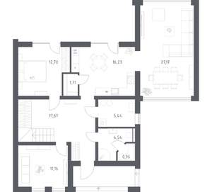 Дом 227м&sup2;, 2-этажный, участок 9 сот.  