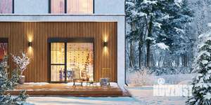 Дом 131м&sup2;, 2-этажный, участок 6 сот.  