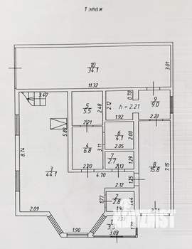 Дом 153м², 2-этажный, участок 10 сот.  