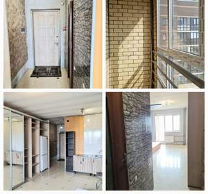 Студия квартира, на длительный срок, 25м2, 16/17 этаж