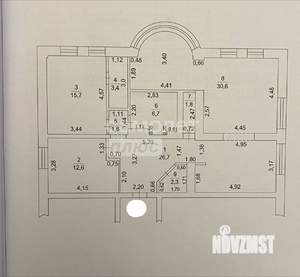3-к квартира, на длительный срок, 101м2, 4/9 этаж