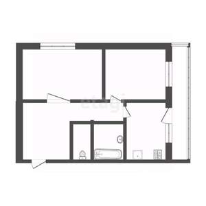 2-к квартира, вторичка, 55м2, 11/14 этаж