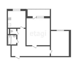 2-к квартира, вторичка, 53м2, 5/7 этаж