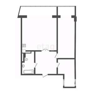 2-к квартира, вторичка, 80м2, 3/15 этаж