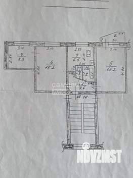 3-к квартира, вторичка, 52м2, 4/5 этаж
