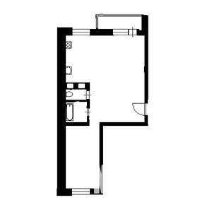 2-к квартира, вторичка, 61м2, 1/11 этаж