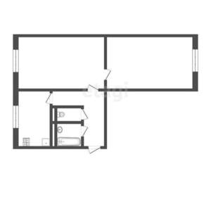 2-к квартира, вторичка, 46м2, 5/5 этаж