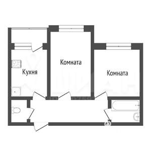 2-к квартира, вторичка, 62м2, 4/9 этаж
