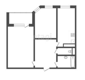 2-к квартира, вторичка, 68м2, 4/15 этаж