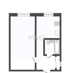 1-к квартира, вторичка, 32м2, 7/9 этаж