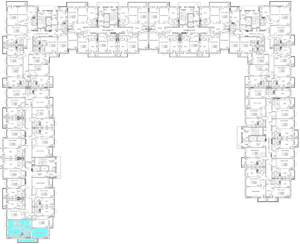2-к квартира, вторичка, 57м2, 13/14 этаж