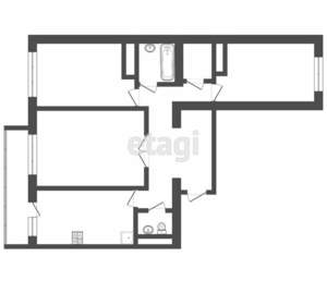 3-к квартира, вторичка, 94м2, 2/9 этаж