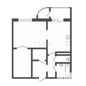 1-к квартира, вторичка, 51м2, 13/17 этаж