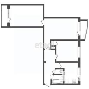 3-к квартира, вторичка, 60м2, 9/9 этаж