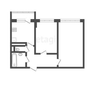 2-к квартира, вторичка, 49м2, 2/3 этаж