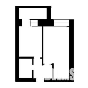 1-к квартира, вторичка, 37м2, 1/9 этаж
