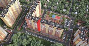 2-к квартира, вторичка, 60м2, 6/17 этаж