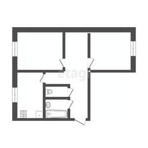 2-к квартира, вторичка, 45м2, 4/5 этаж