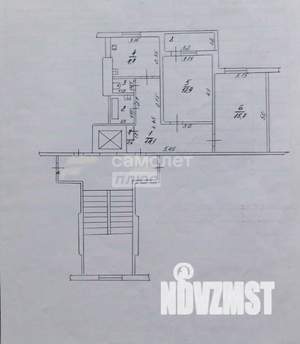 2-к квартира, вторичка, 57м2, 2/9 этаж