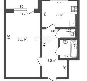 1-к квартира, вторичка, 38м2, 4/9 этаж