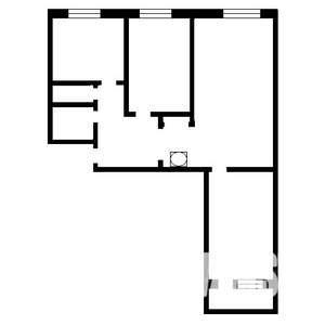 3-к квартира, вторичка, 68м2, 3/9 этаж