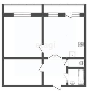 2-к квартира, вторичка, 71м2, 6/15 этаж