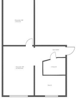 2-к квартира, вторичка, 44м2, 3/5 этаж