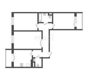 3-к квартира, вторичка, 99м2, 11/13 этаж