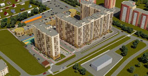 1-к квартира, вторичка, 40м2, 6/15 этаж