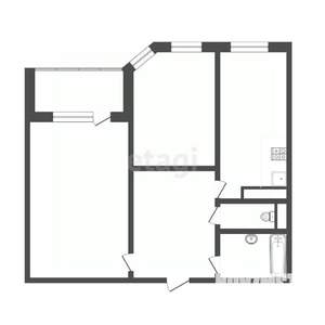 2-к квартира, вторичка, 68м2, 4/15 этаж