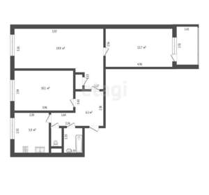 3-к квартира, вторичка, 58м2, 6/9 этаж