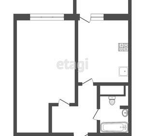 1-к квартира, вторичка, 42м2, 6/6 этаж