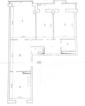 3-к квартира, вторичка, 114м2, 18/21 этаж