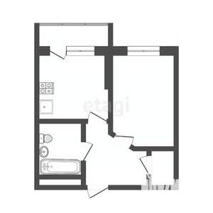 1-к квартира, вторичка, 32м2, 11/17 этаж